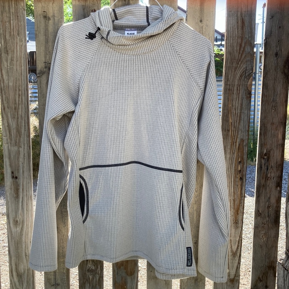 Melanzana Men’s M microgrid hoodie V2 Fog